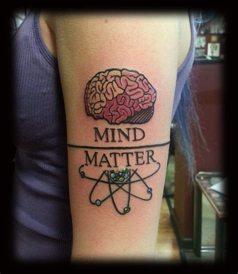 mind over matter tattoo